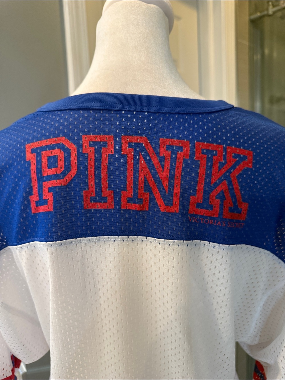 Buffalo Bills Jersey Pink Victorias Secret NFL football female girlie Small - Picture 6 of 8